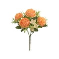 thumbnail image 1 of YOHAVEN Artificial Rose Peony Flowers 6 Head Silk Floral Bouquet Fake Flowers with Peonies Chrysanthemums for Wedding Party Office Reception Table Home Decorations Gift, 1 of 5