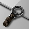 thumbnail image 1 of YOHAVEN Car Keychain Pendant Leather Alloy Waist Hanging Ring Personalized Key Holder for Men Automotive Keys Travel Daily Use Gift, 1 of 4