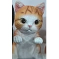 thumbnail image 1 of YOHAVEN Cat Figurines Resin Ornaments, Realistic Mini Cat Statues 8 Styles for Home Decorations, Cute Desk Shelf Decor Gifts for Cat Lovers Living Room Office, 1 of 1