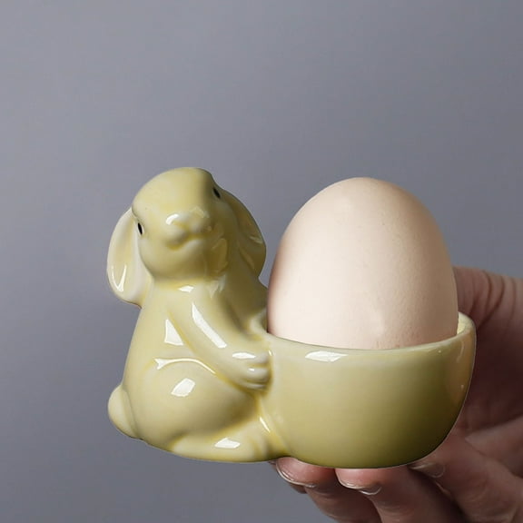 YOHAVEN Ceramic Breakfast Tray, Cute Fresh Animal Shape Decorative Tabletop Dish for Living Room Dining Room Home Kitchen Serving Holiday Party Decoration