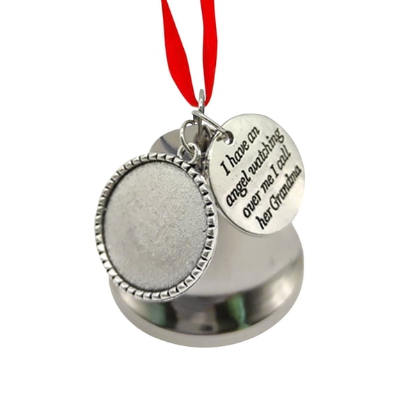 YOHAVEN Christmas Bells Memorial Ornament, Stainless Steel Hanging Bells for Tree Decoration Holiday Party Home Celebration Gift Set