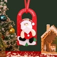 thumbnail image 1 of YOHAVEN Christmas Door Hanger Decorations Santa Snowman Moose Door Knob Ornament Merry Christmas Hanging Sign for Front Door Mantle Furniture Handle Indoor Home Holiday Party Decor, 1 of 2