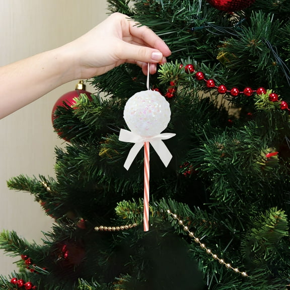 YOHAVEN Christmas Foam Hanging Ornament, Lively Holiday Tree Pendant Decoration for Indoor Outdoor Home Party Winter Festival Seasonal Mantle Wall Window Decor