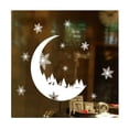 thumbnail image 1 of YOHAVEN Christmas Snow Wall Stickers Bedroom Wall Decor PVC Holiday Wallpaper Window Decals for Seasonal Winter Decoration DIY Snowflake Wall Hanging Indoor Outdoor Festive Party Accent, 1 of 9