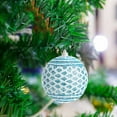 thumbnail image 1 of YOHAVEN Christmas Tree Ornaments 3" Foam Ball Pendant Pearl Hanging Baubles Colored Glitter Holiday Party Supplies Xmas Tree Wall Window Decorations, 1 of 6