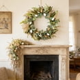 thumbnail image 1 of YOHAVEN Easter Egg Wreath With Faux Berries, 40 cm Front Door Hanger, Durable Indoor Outdoor Holiday Decor, Table Or Wall Accent, Lightweight Easy Hang, Reusable Gift For Spring Celebrations, 1 of 6