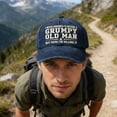 thumbnail image 1 of YOHAVEN Embroidered Humorous Baseball Cap, I Never Thought I Become A Hot Tempered Old Man, Breathable Adjustable Six-Panel Hat For Daily Outdoor Leisure, Funny Gift For Men Women, Washable Durable, 1 of 6