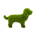 thumbnail image 1 of YOHAVEN Flocking Dog Figurine, Artificial Moss-Covered Dog Statue, Garden Yard Décor, Miniature Spring Dog for Courtyard, Porch & Kid’s Room, Perfect for Garden & Outdoor Decorations, 1 of 2