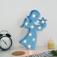 thumbnail image 1 of YOHAVEN Independence Day Cherubs Table Lamp Patriotic LED Lights, Red White Blue Festival Decorations For 4th Of July Memorial Day Wedding Birthday Holiday Party, 1 of 6