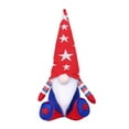 thumbnail image 1 of YOHAVEN Independence Day Long-Legged Elf Doll, Striped Star Figure for Home Table Shelf Summer Holiday Party Decoration Accent Indoor Outdoor, 1 of 3