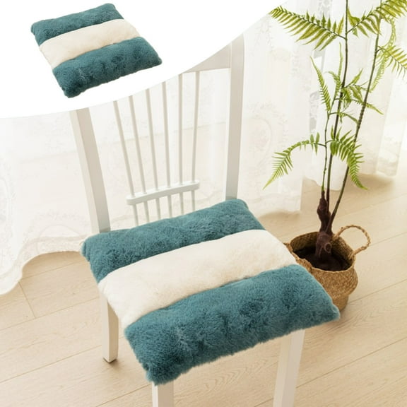 YOHAVEN Memory Foam Seat Cushion 17", Comfortable Chair Cushion for Living Room, Dining Chair, Tatami, Floor Sitting, Indoor, Outdoor Seating, Soft Support Pillow for Home, Balcony, Office