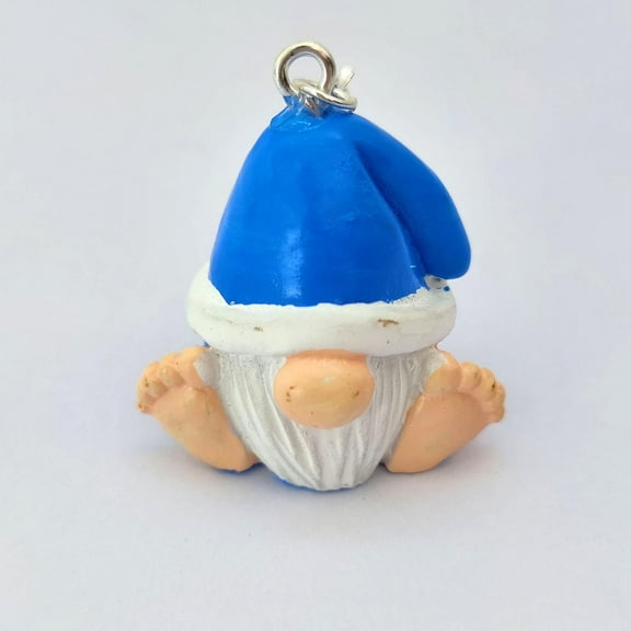 YOHAVEN Mini Resin Gnome Ornament, Cute Faceless Tiny Pendant, Holiday Christmas Decorations for Desktop Garden Balcony Windowsill Home Decor
