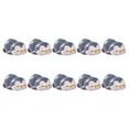 thumbnail image 1 of YOHAVEN Miniature Penguin Figurines 10Pcs, Resin Penguin Decor for Tabletop Garden Terrarium Aquarium Christmas Winter Holiday Home Decorations, 1 of 2