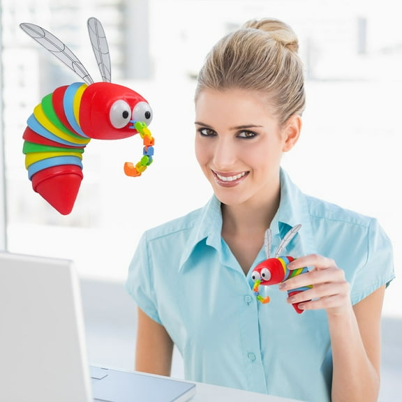 YOHAVEN Mosquito Simulation Decompression Toy, Stress Relief Squeeze Toy for Desk School Office Home, Fun Interactive Relaxation Gadget