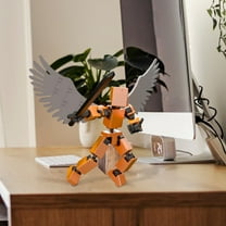 YOHAVEN Multi Joint Movable DIY Action Figure Doll Set, Posable Human Doll with Accessories Weapons for Collectors Hobby Display Birthday Holiday Gift