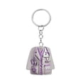 thumbnail image 1 of YOHAVEN Nurse Uniform Ornament Acrylic Flat Pendant Christmas Tree Decoration Car Hanging Keychain Jewelry Gift for Nurse Healthcare Professional Holiday Decor, 1 of 5