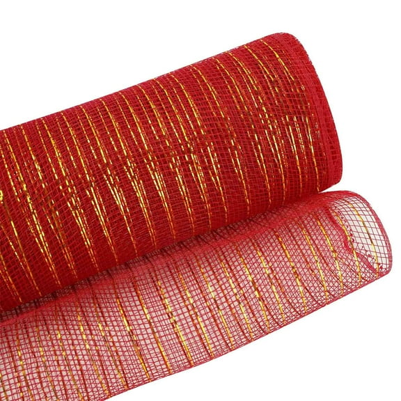 YOHAVEN Red Green Christmas Decorative Ribbon Handmade Gift Bow Ribbon Tree Presents Holiday Winter Party Table Seasonal DIY Home Decor (143)