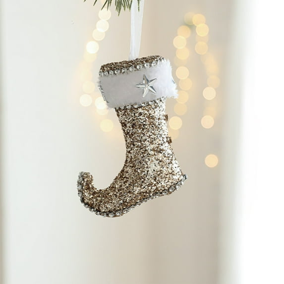 YOHAVEN Rose Gold Plastic Christmas Balls Ornaments for Tree Decorations, Holiday Party Decor, Christmas Garland Embellishments, Indoor Christmas Decorations, Christmas Gifts for Women