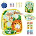 thumbnail image 1 of YOHAVEN Sandbag Toss Game Outdoor Throwing Toys Foldable Cornhole Board with 8 Bean Bags 6 Balls Family Party Supplies for Backyard Lawn Travel Gift Decor, 1 of 9