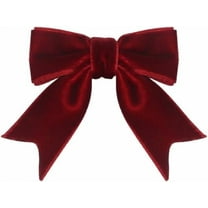 YOHAVEN Small Burgundy Velvet Christmas Bows for Wreath Tree Gift Wrap Party Craft Mini Decorative Bows with Metal Clip for Holiday Home Decorations Wedding Seasonal Packaging