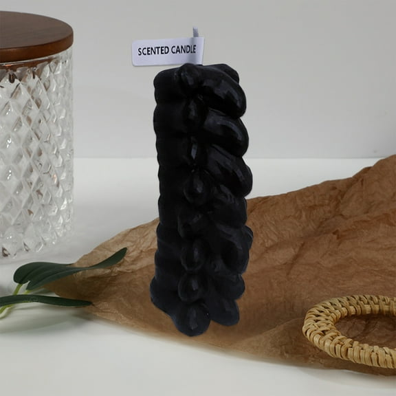 YOHAVEN Spine Shaped Candle Horror Halloween Decor Soy Wax Scented Candle Unique Human Spine Shape Creepy Alien Candle for Gothic Party Decorations Bedroom Living Room Gift