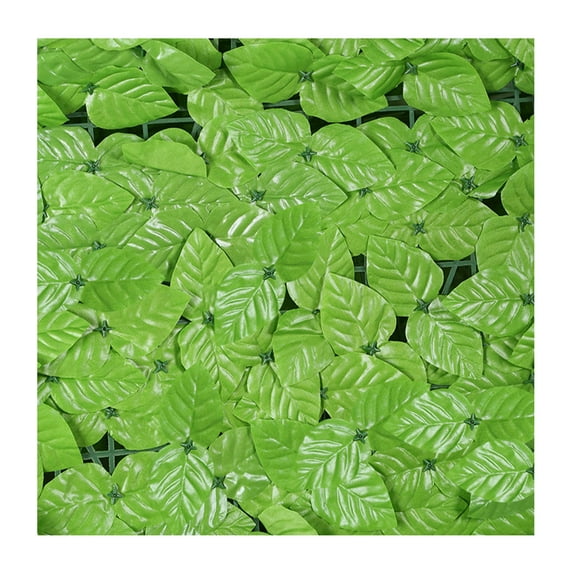 YOHAVEN Telescopic Artificial Garden Fence Green Plant Wall Panel for Privacy Screen Patio Balcony Outdoor Indoor Home Wall Divider Decoration