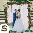 thumbnail image 1 of YOHAVEN Valentine’s Day Artificial Flower Vine 6.5FT Hanging Fake Rose Leaf Garland Wedding Arch Balcony Porch Doorway Stair Decoration Romantic Holiday Party Home Decor, 1 of 6