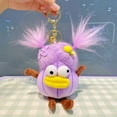 thumbnail image 1 of YOHAVEN Vegetable Toy Keychain Funny Sausage Mouth Plush Backpack Hanger, Soft Bag Purse Key Holder Holiday Gift Ornament for Backpack Decor, 1 of 4