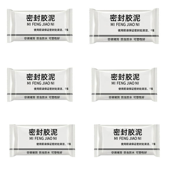 YOHAVEN Wall Hole Sealing Glue, Multi Purpose Rubber Sealant Crack Filler Adhesive Waterproof Glue for Pipe Wall Repair AC Hole Basement Foundation Roof Leak Stopper