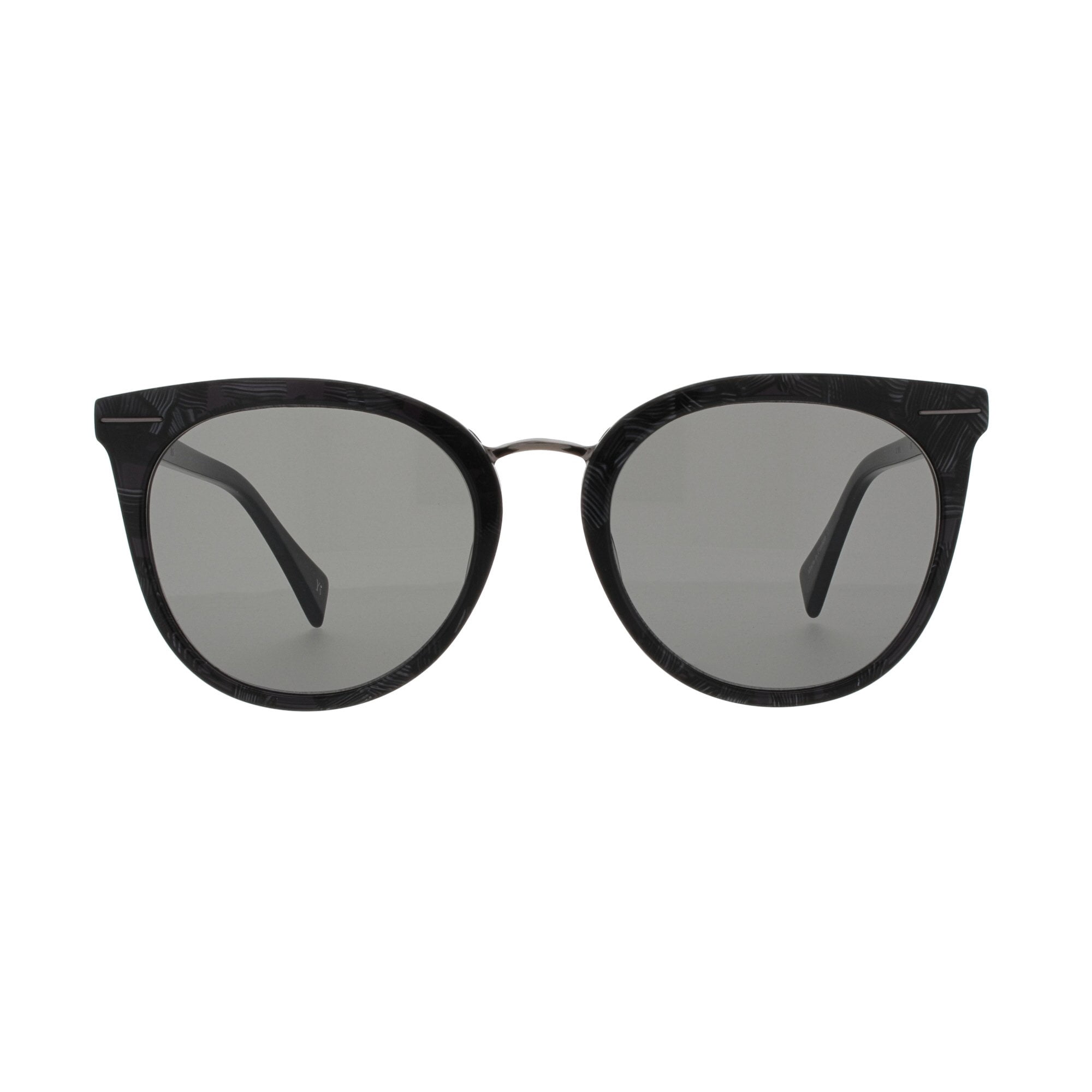 Yohji Yamamoto 5002-024 Grey Shell / Blue Lens Sunglasses Yohji Yamamoto 52 5203 – Vintage Frames Company main image 4