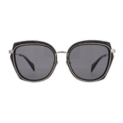 YOHJI YAMAMOTO-YY5023-463 Black Mop Grey
