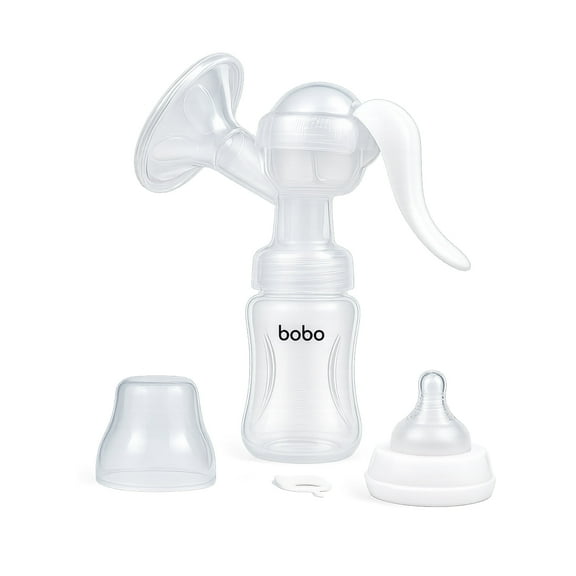 YOHKOH Manual Breast Pump,180ml (6oz) Milk Collector,Portable Breast Milk Catcher