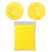 YOHOME Clearance Gift！20G Soft Clay Fluffy Material Diy Baby Care Hand And Foot Printing Mud Yellow