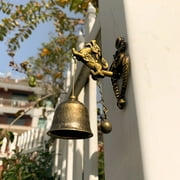 YOHOME - Hot Sale, Retro Doorbell Nostalgic Style Animal Door Bell Metal Iron Wind Chime Decorative Bells D