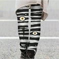 thumbnail image 1 of YOIAVAIOY Womens Casual Yoga Pants High Waist Stretch Halloween Tights Witch Costume Leggings Novelty Holiday Bottom Gray XXL, 1 of 6