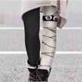 thumbnail image 1 of YOIAVAIOY Womens Halloween Leggings Black Cat Print Casual Yoga Pants Novelty Holiday Tights Spooky Season Outfits White M, 1 of 6