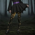 thumbnail image 1 of YOIAVAIOY Womens Novelty Halloween Leggings Black Cat Ghost Pumpkin Print Workout Fitness Running Tights Buttery Soft Ankle Length Yoga Pants Black M, 1 of 9