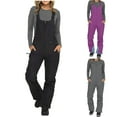 thumbnail image 1 of YOIAVIAOY Women Snow Pants Insulated Waterproof Bib Overalls Snowboarding Winter Athletic Pants Windproof Warm Ski Pant Purple M, 1 of 7