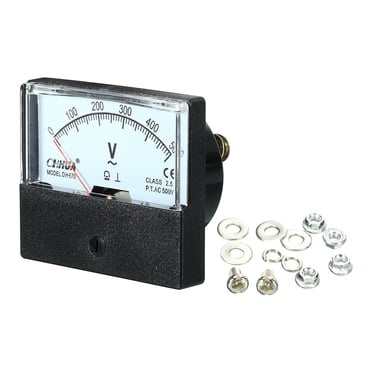 Analog Voltmeter DH-52 0-30V DC Volt Meter Gauge Crcular Panel Voltage