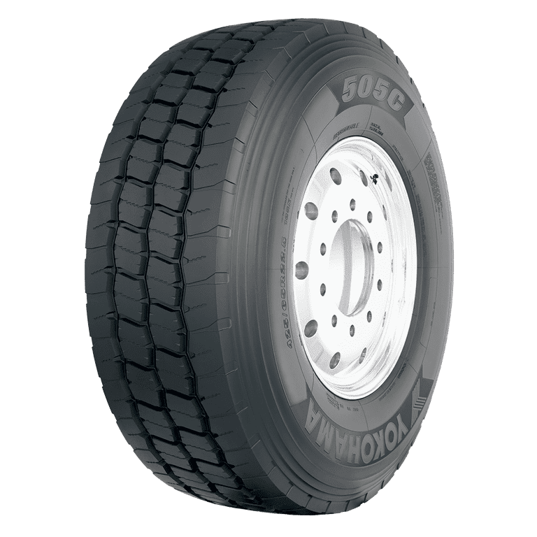 MAME Yokohama 505C Commercial Tire, 385/65R22.50 BSW, Designed