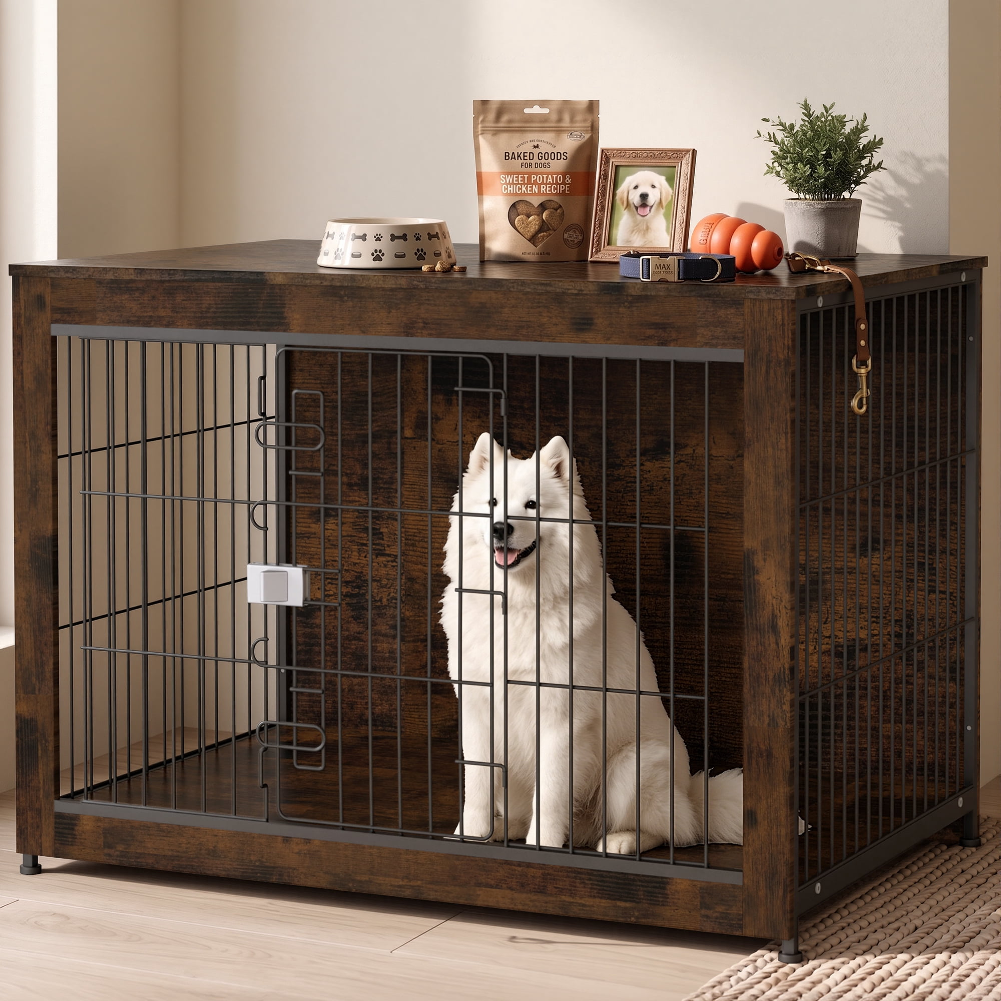 Lucky Dog Heavy Duty Metal Wire Pet Run, Outdoor Chain Link Dog 