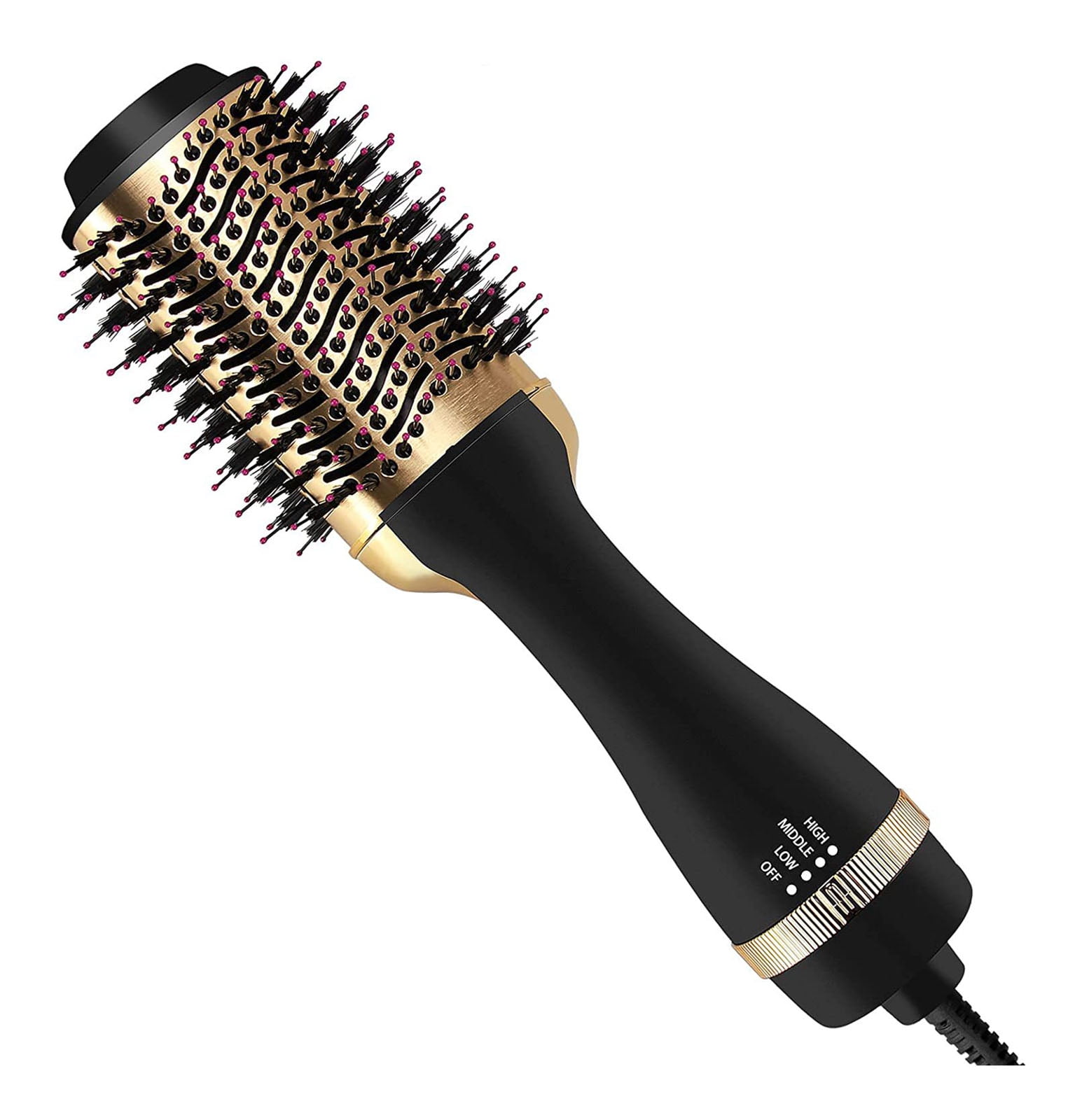 YOLAIRD Hair Dryer Brush,Upgraded 4 in 1 Hair Dryer Brush Blow Dryer Brush in One with Negative