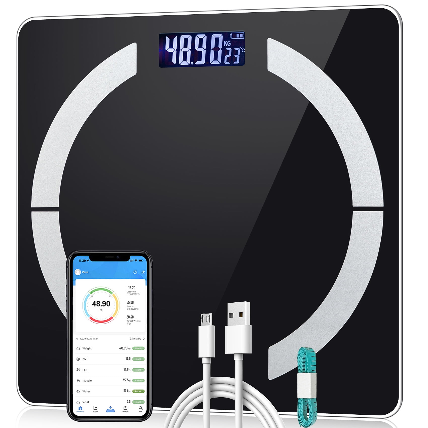 https://i5.walmartimages.com/seo/YOLETO-Smart-Scale-for-Body-Weight-and-Fat-Percentage-Digital-Bathroom-Weighing-Machine-for-Bmi-Muscle-Health-Monitor-Sync-Apps-400lb-Black_a1f190d5-7baf-4cf7-b2b1-b0f335ad4416.30d32a41e7e3dd4b152b8b6502404c25.jpeg