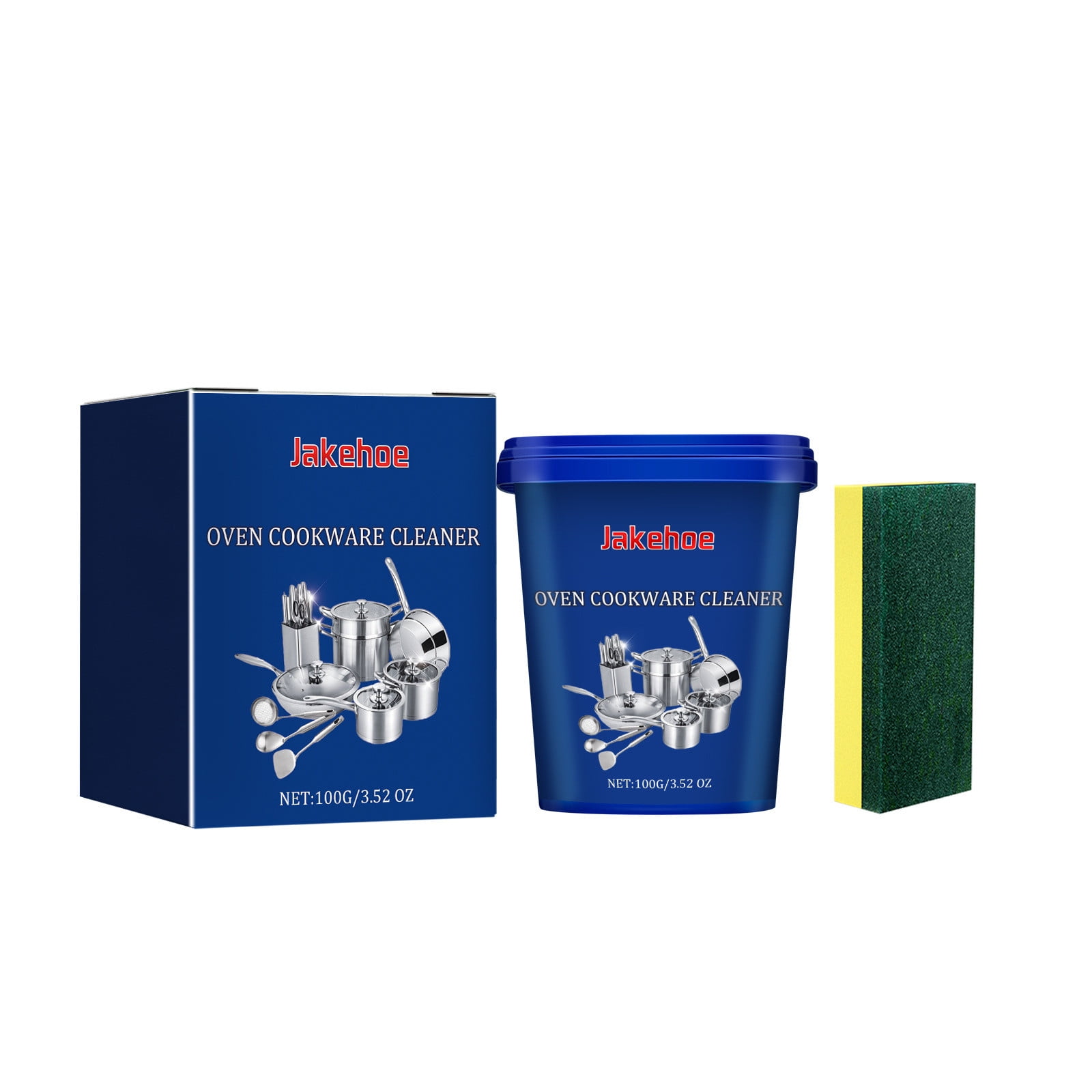 YOLOKE 100g Stainless Steel Cleaner Cream Effective Kitchen Utensil