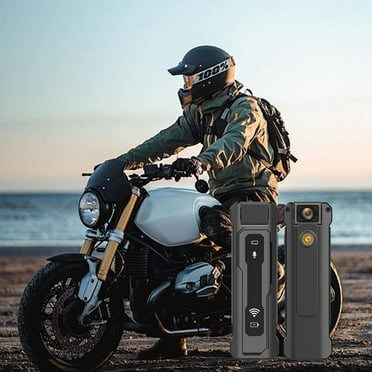 YOLOKE 1080P WiFi Motorcycle Camera with 180° Rotation, Night Vision, and Anti-Shake for Sports Recording and Live Viewing