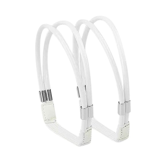 YOLOKE Elastic High Heels Shoe Straps, Rhinestone Elastic Shoe Ankle Straps, Detachable Shoe Straps for Heels, Women Adjustable Elastic Shoe Belt