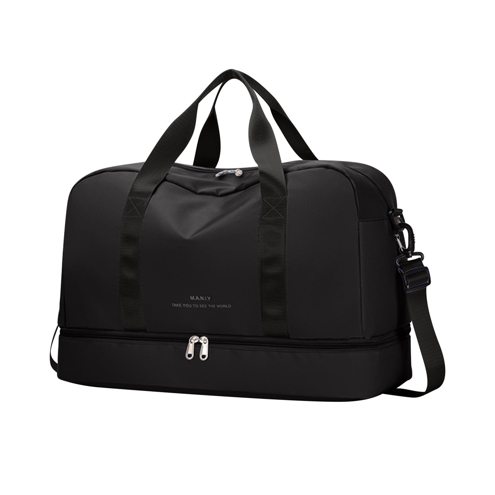 YOLOKE Expandable Gym Bags Large Capacity Duffle for Sports & Travel