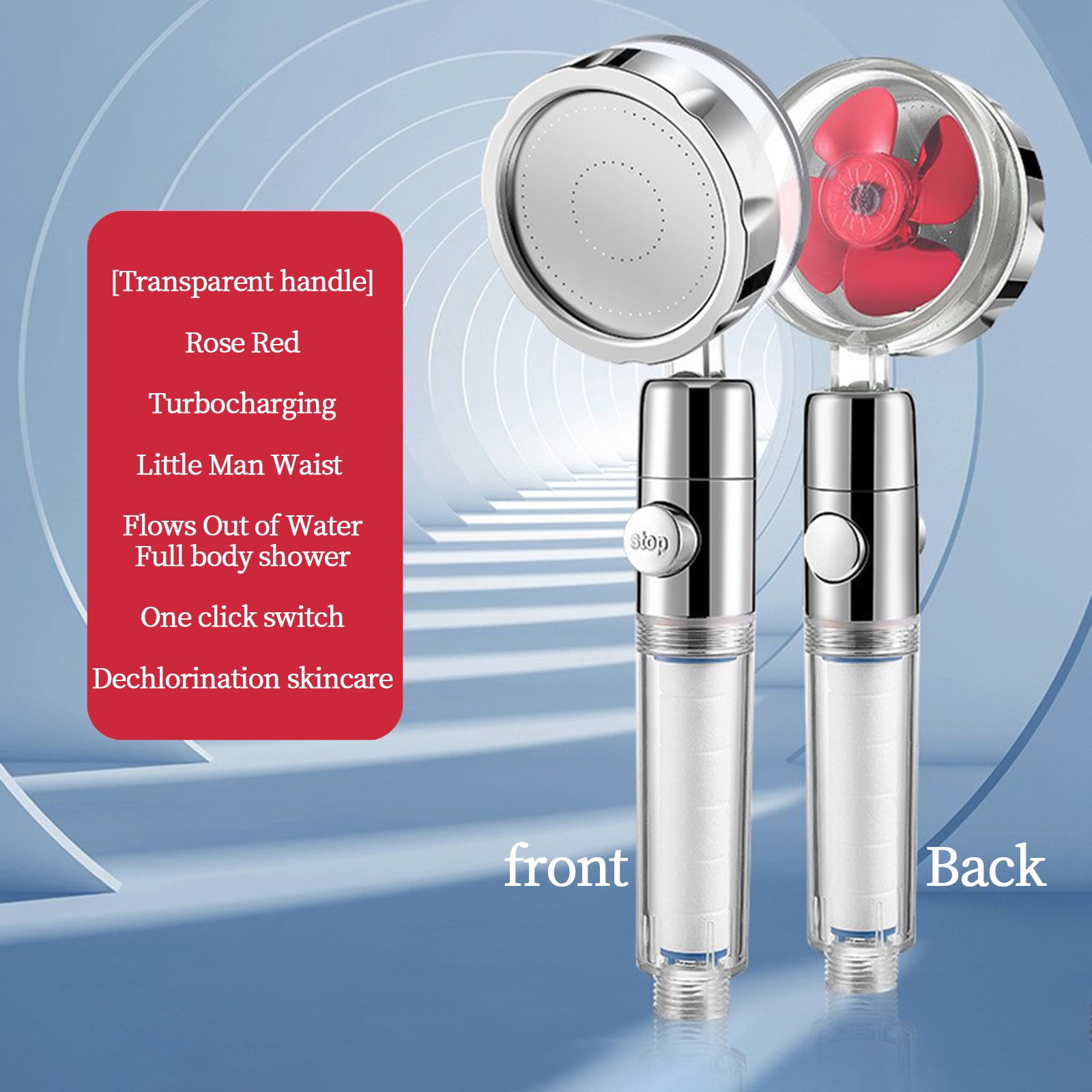 YOLOKE Luxury Showerhead,Hydro Shower Jet, Hydrojet High Pressure