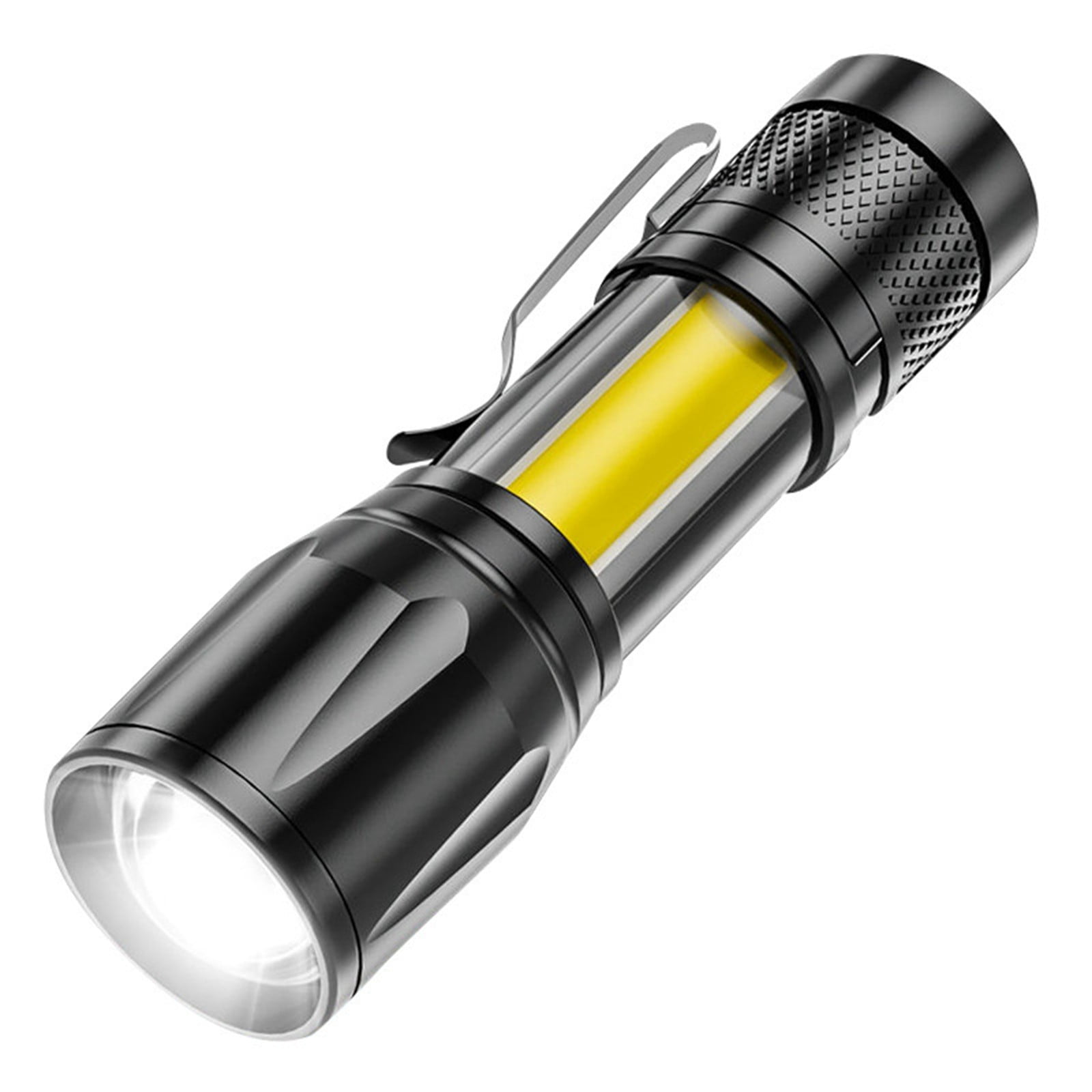 YOLOKE Rechargeable Flashlights, LED-Mini USB Rechargeable Flashlight ...