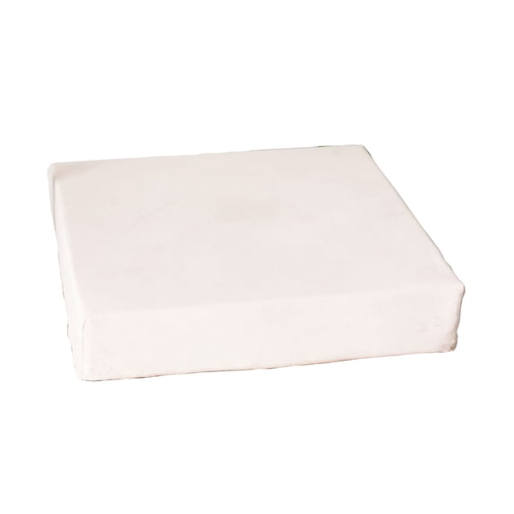 YOLOKE Stretch Velvet Couch Cushion Covers Non-Slip Sofa Slipcovers for Oversized Chair Cushions, Furniture Protector for Sofa Seat(White)